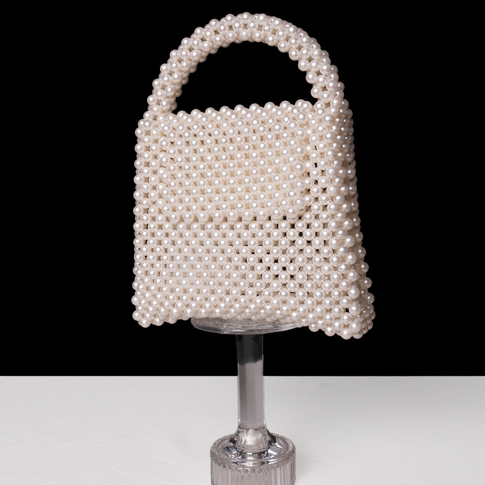 Pearl Flap Bag